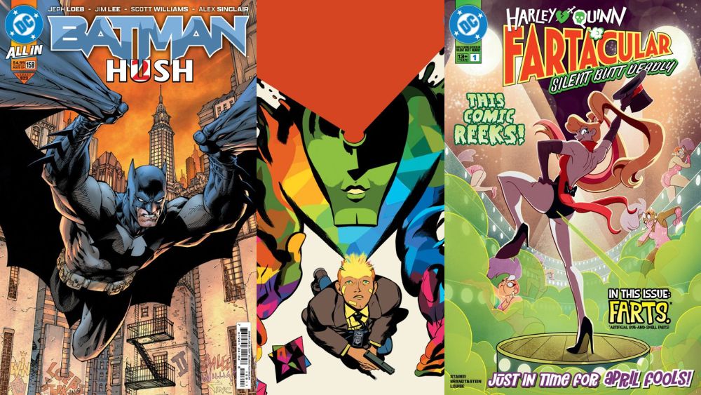 2-2 Upcoming Marvel and DC Comics Releases March 26