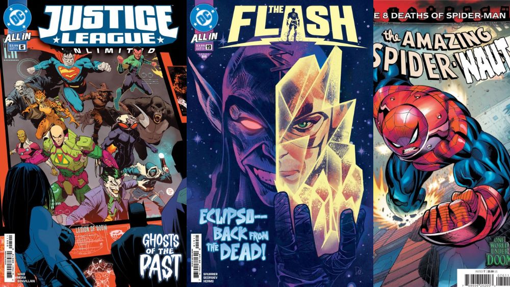 3 Upcoming Marvel and DC Comics Releases March 26