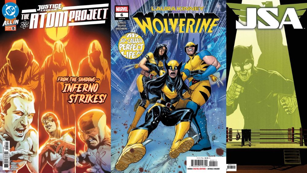 3 Marvel and DC May 7 Releases