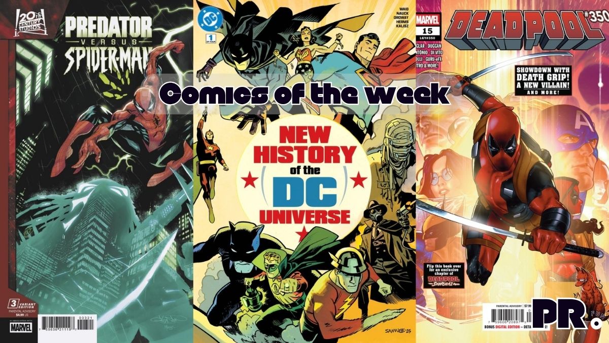 Marvel and DC june 25